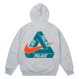 Palace Nike Manor Place Grey Hoodie