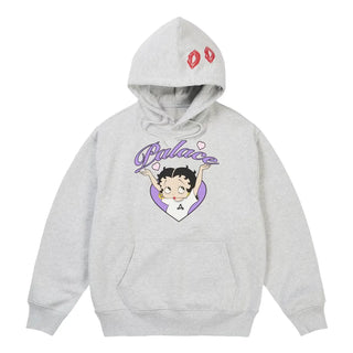 Palace x Betty Boop grey marl Hoodie
