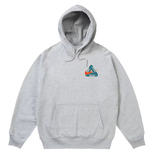 Palace x Nike Manor Place Grey Hoodie