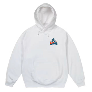 Palace x Nike Manor Place White Hoodie