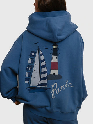 Parke 2026 Coastal Blue Hoodie For Men & Women