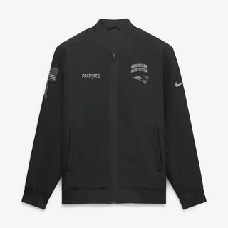 Patriots Nike 2026 Salute to Service Bomber Jacket