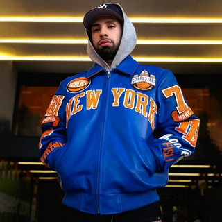Pelle Pelle for City of Knicks Leather Jacket