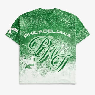 Philadelphia Eagles Off Season Jumbo Print Graphic T-Shirt