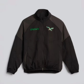 Philadelphia Eagles lululemon Black Oversized Track Jacket