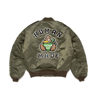 Pokeymon  humanmade x satin bomber jacket