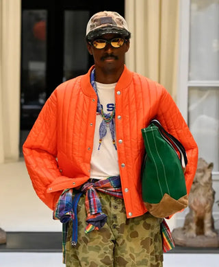 Polo Ralph Lauren SS27 Orange Bomber Jacket