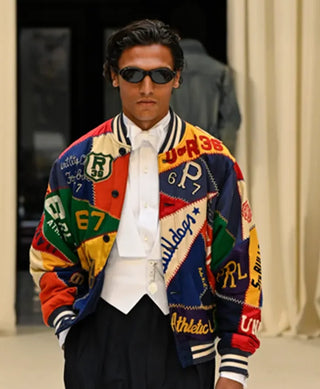 Polo Ralph Lauren SS27 Peace Love Varsity Jacket