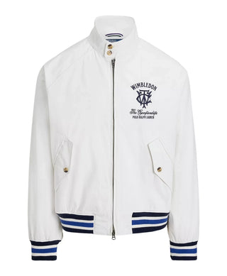 Polo Ralph Lauren Wimbledon 2026 White Cotton Jacket