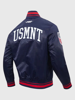 Pro Standard USMNT WC Satin Navy Jacket