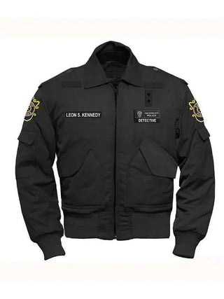 Resident Evil 2 Leon S Kennedy Remake RPD Game Jacket