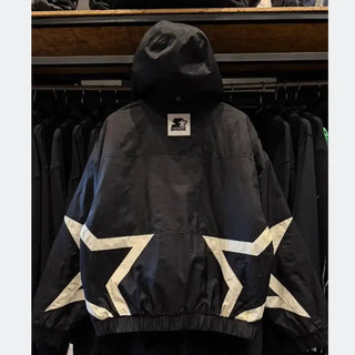 Rhude x Starter Anorak Black  Jacket