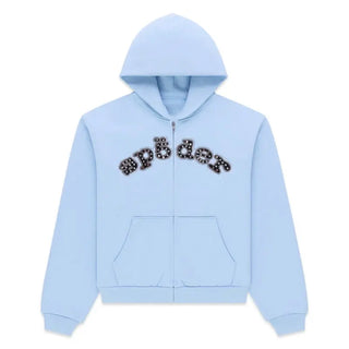 Sp5der Mixed Stone OG V2 Zip Hoodie