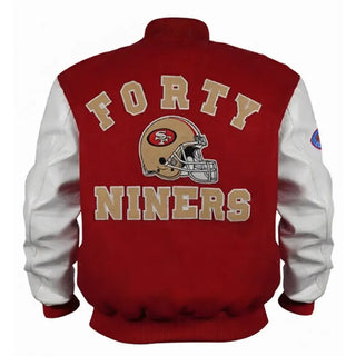 San Francisco 49ers 80s Letterman  For Men and Women Jacket 