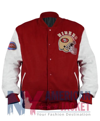 San Francisco 49ers 80s Letterman Jacket