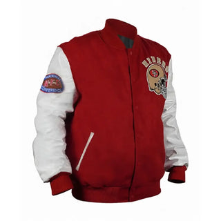 San Francisco 49ers 80s Letterman  Jacket For Men & Women