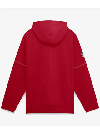 San Francisco 49ers Sideline Anorak  Red Jacket