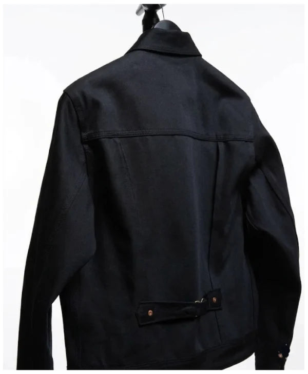 Schott x Lee Black 101 J Cowboy Denim Jacket – The Street Jacket