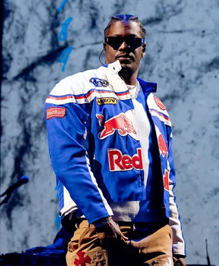 Setlist Chicago Lil Yachty Red Bull Full zip Jacket
