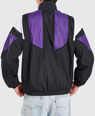 Shop Adidas Real Madrid Black &amp; Purple EQT Track Top