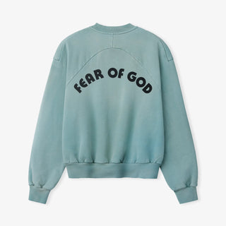 Shop Fear of God Baseball Classic Half Raglan Sweatshirt