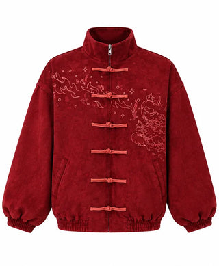 Shop Neptun Avatar Burgundy Jacket