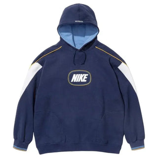 Shop Supreme x Nike 2026 Blue Fleece Hooded Sweatshirt
