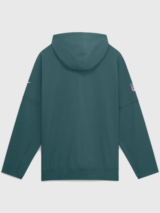 Sideline 2026 Philadelphia Eagles Half-Zip Anorak Jacket back view