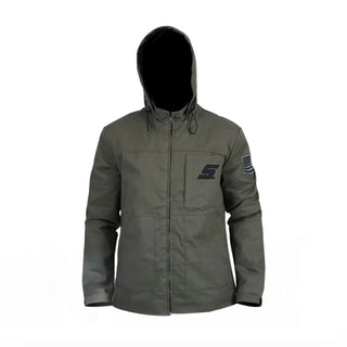 Snap-On Green Hooded Jacket