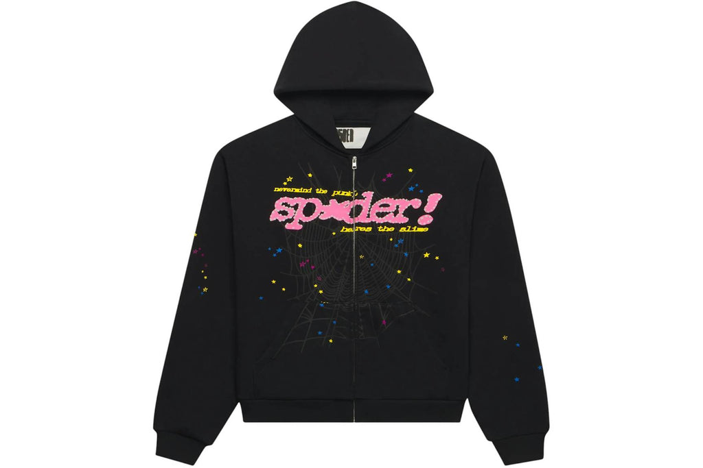 Sp5der Punk V2 Zip Up Hoodie – The Street Jacket