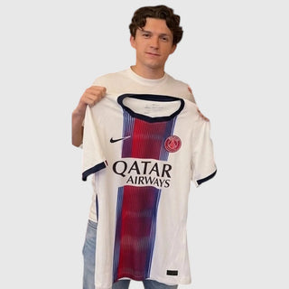 Spider-Man Tom Holland 17 PSG White Jersey
