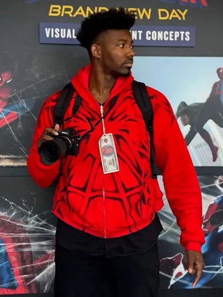 Spider Man Brand New Day Dominique Barrett Red Hoodie