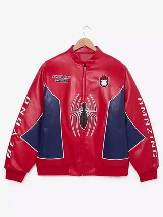Spider Man Brand New Day Moto Leather Jacket