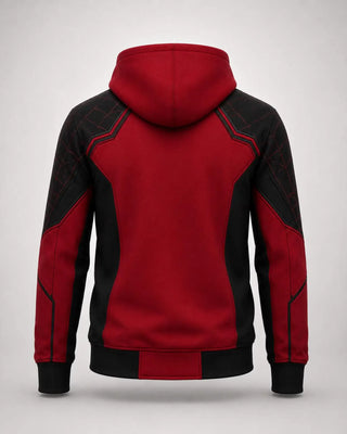 Spiderman Cosplay Red & Black  Jacket 