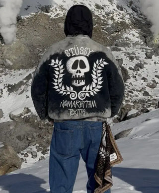 St?ssy x NOMA Skull Jacket