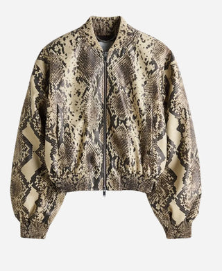 Renee Rapp NYC 2026 Snakeskin Printed Jacket