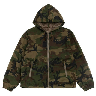 Stussy Layered Mesh Hooded Cameo Jacket