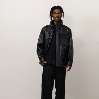 Stüssy Leather M-65 Jacket