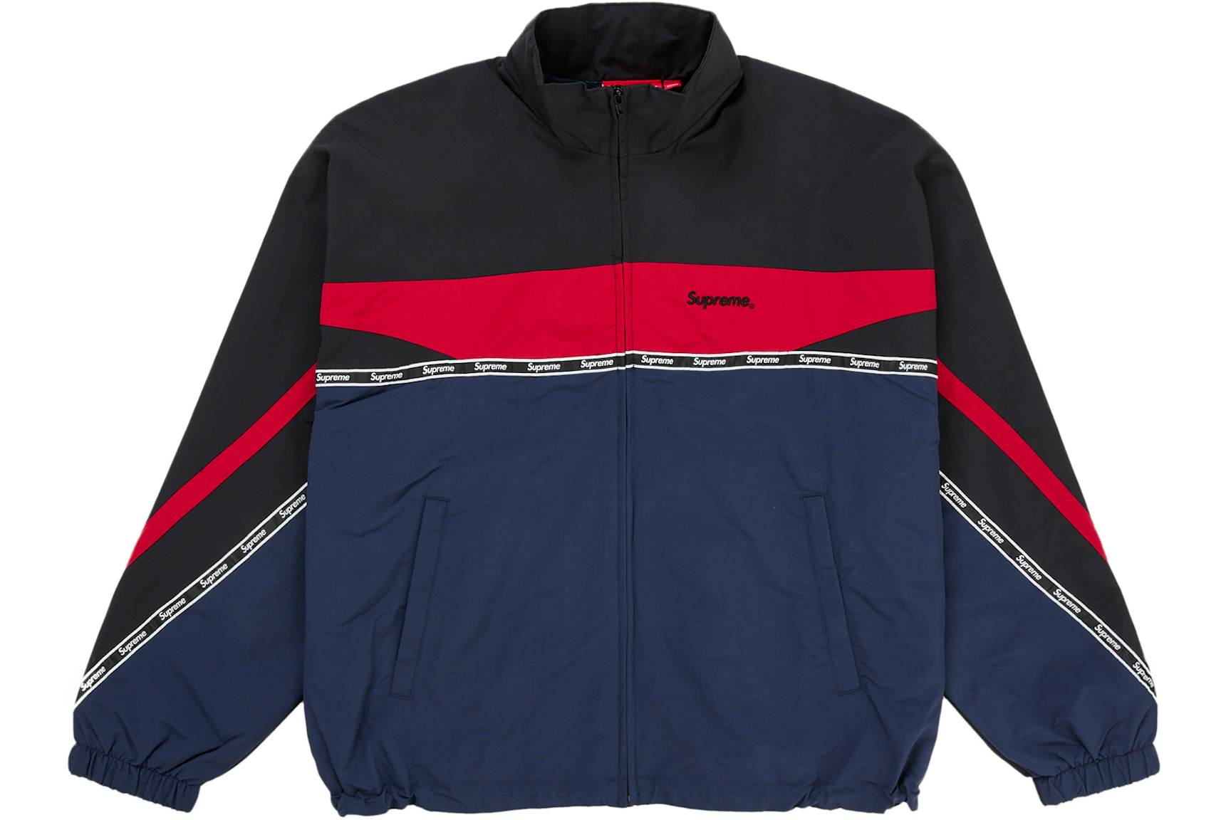 Supreme Logo Taping Track Jacket | SUPREME 2026 Taping Jacket