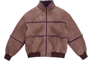 Supreme x MM6 Maison Margiela Hooded Shearling Bomber Jacket