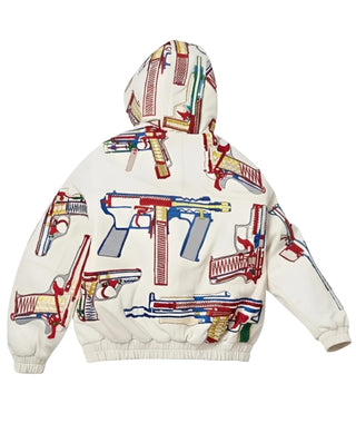 Supreme Guns Leather Jacket
