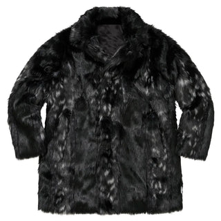 Supreme 2026 Lynx Windstopper Black Overcoat