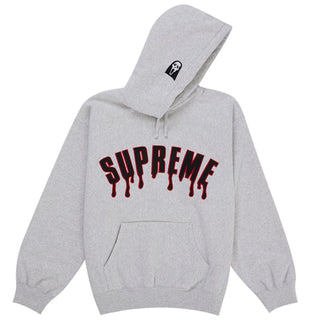 Supreme Ghostface Arc Grey Hoodie