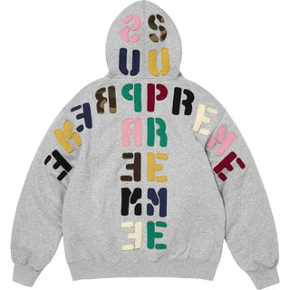 Supreme Mirrored Appliqué Hooded Sweatshirt For Men & Women