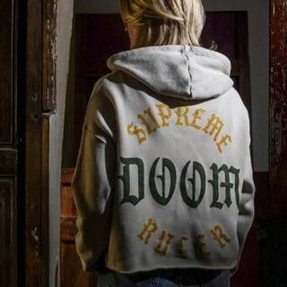 Supreme Ruler Doom Cropped Hoodie 