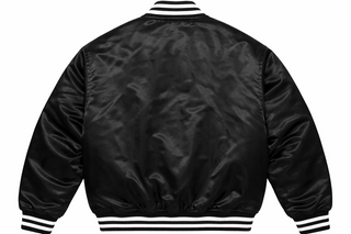 Supreme SS26 Black Varsity Jacket