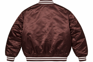Supreme SS26 Brown Varsity Jacket