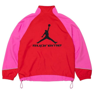 Supreme x Jordan Track Pink Jacket