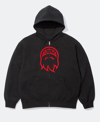 Supreme x Spitfire Zip-Up Hooded  Black Jacket