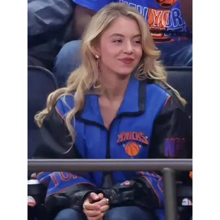 Sydney Sweeney 2026 Knicks Finals Zip Jacket
